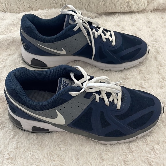 NIKE AIR MAX RUN LITE 5 in blue gray and white. Style 631263-401 Size 8.5 - Picture 2 of 10